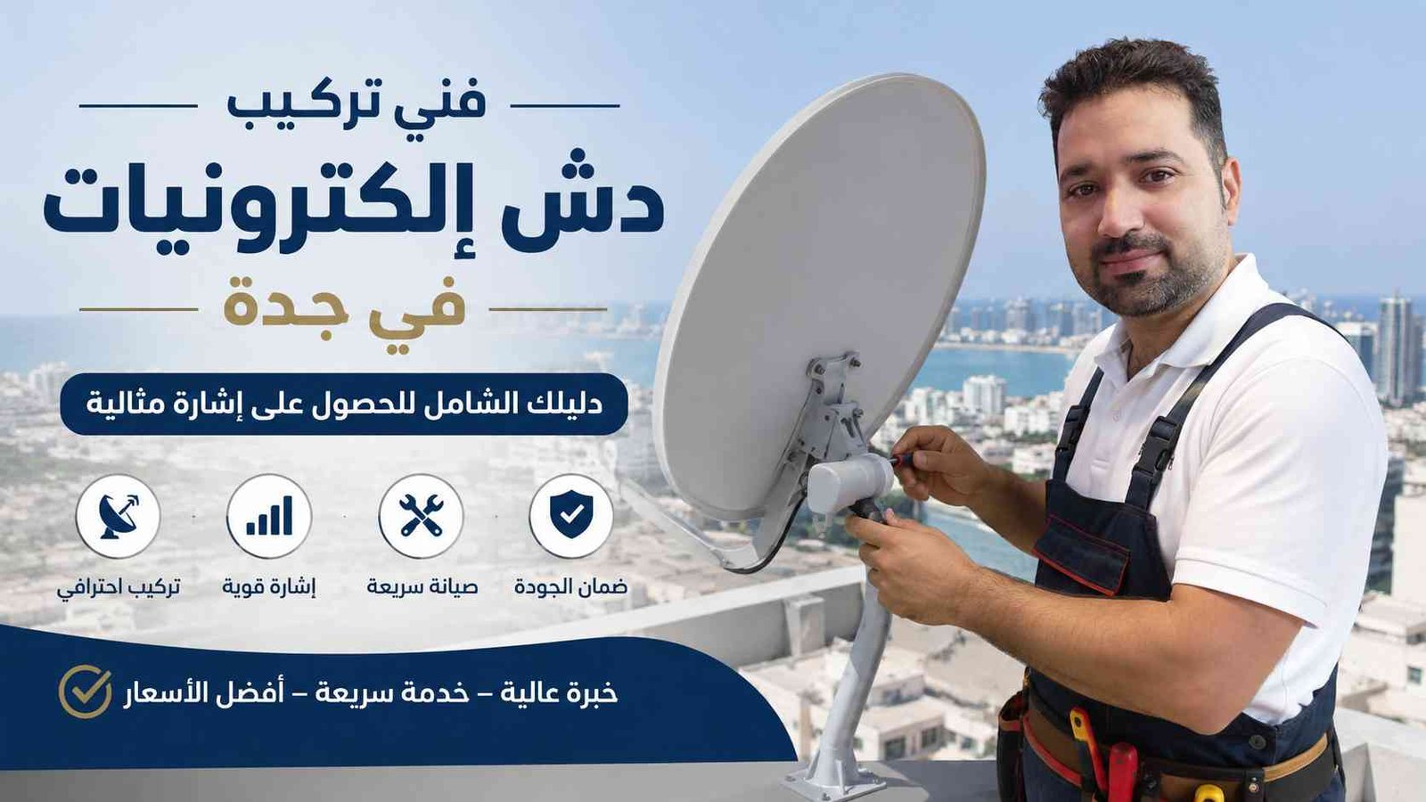 فني تركيب دش إلكترونيات